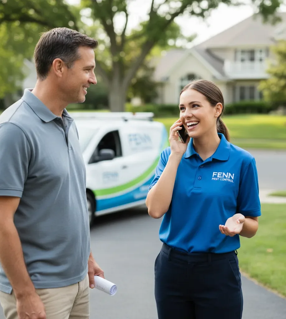 Fenn Pest Control customer support in Bellevue